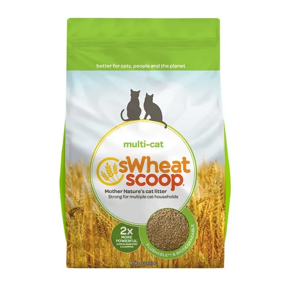 36 Lb Swheat Scoop Multi-Cat Litter - Treat